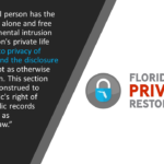 2017-18 Florida Constitution Revision Commission Proposal 22.PDF, FL Privacy, Florida Informational Privacy, Abortion, Florida Privacy Restoration Act, FLPRA, history privacy amendment florida
